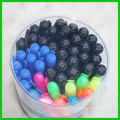 Colored ink permanent marker pen with PVC tube package